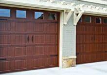 Orion Timberlast Finish Overhead Door